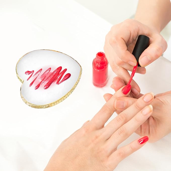 Resin Nail Art Palette, Polish Color Mixing Plate