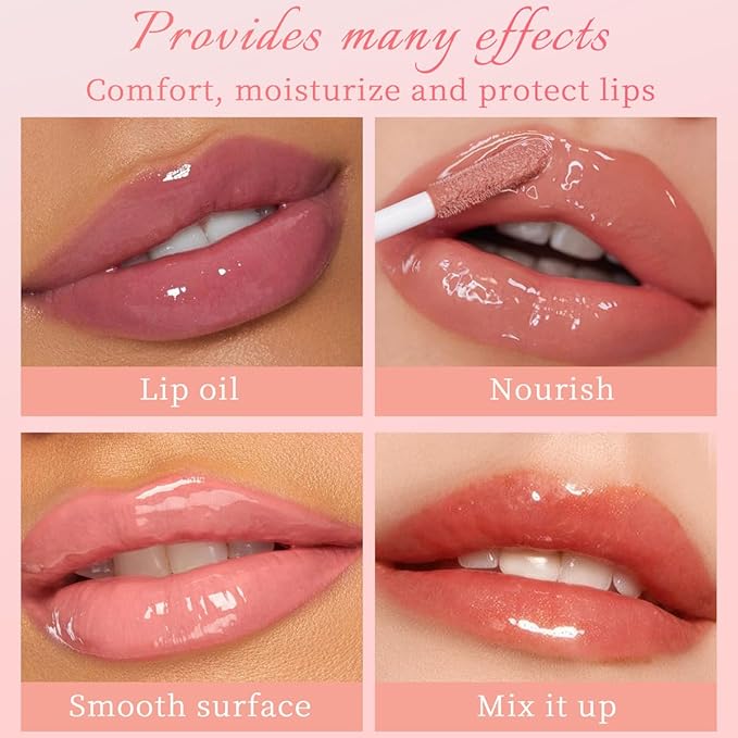 Plumping Lip Oil, Long Lasting Hydrating