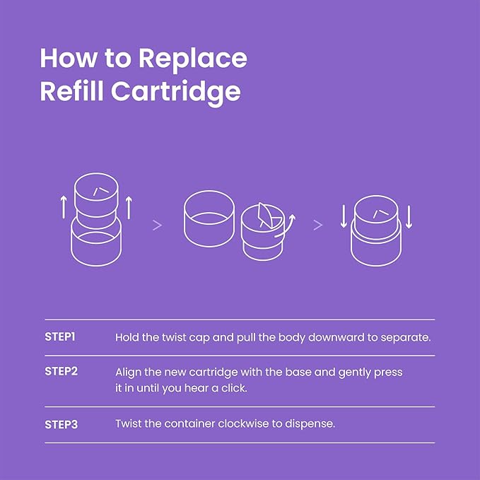 caraseoul Cleansing Balm Refill [50ml / 1.69 fl.oz], Korean Makeup Remover in Eco-Friendly Refill Container
