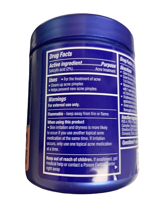 Noxzema ultimate clear pads anti