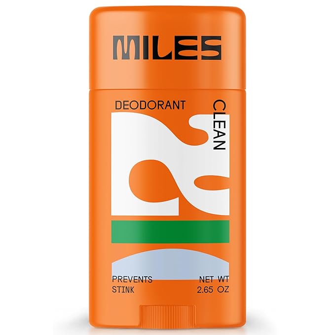 Miles Kids Deodorant for Boys and Girls - Aluminum Free Deodorant for Kids and Teens, Natural, Hypoallergenic, Made in USA - Clean Scent, 1-Pack