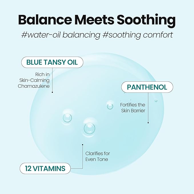 MAXCLINIC [K-Beauty] Blue Tansy Oil to Foam - All-in-One Korean Face Wash OilBased Foaming Facial Cleanser - Excess Sebum & Oil Control - Makeup Deep Cleansing Oil for All Skin Types (3.88 fl oz)