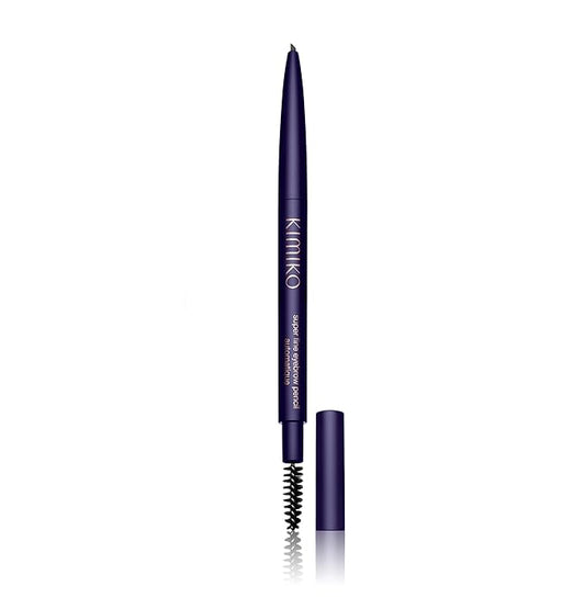 KIMIKO Fine Eyebrow Pencil Automatique (Twist Up Pencil, Long Wear Formula, Comes with Covered Brush for Natural Looking Brows)