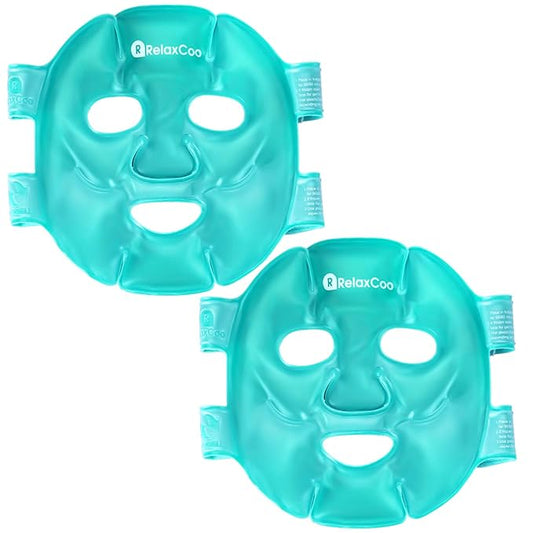 Cold face eye mask ice