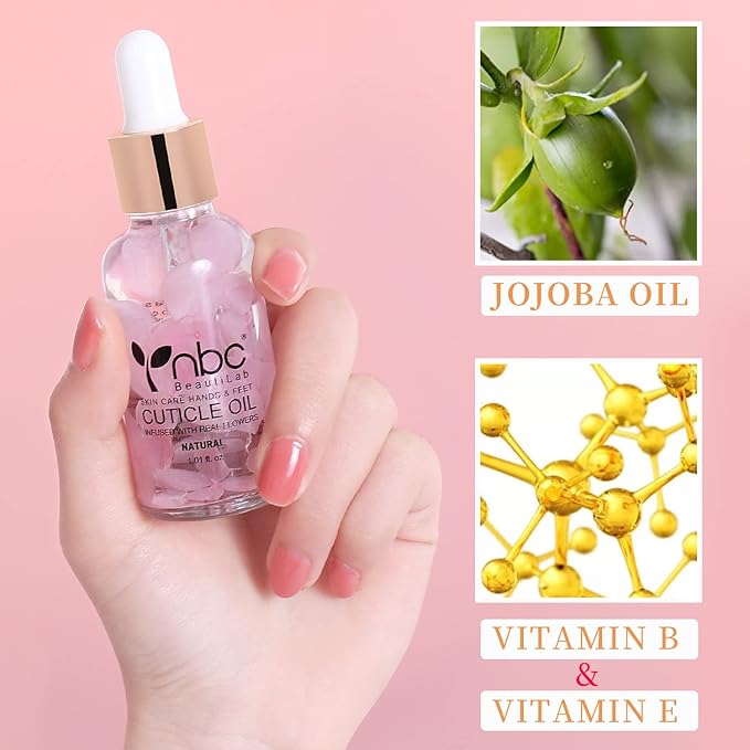 Nail Cuticle Oil, 2Pcs 30ml