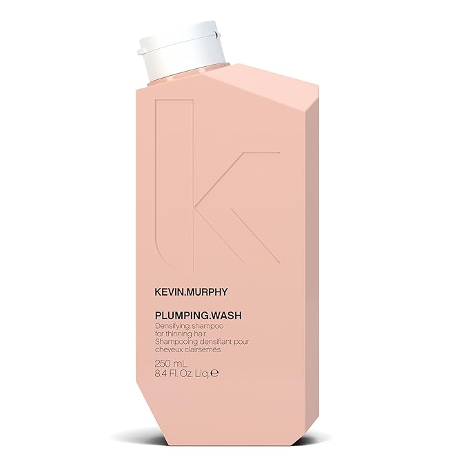 KEVIN.MURPHY PLUMPING.WASH - Densifying Shampoo for Thinning Hair - For Fine & Aging Hair - Nourishing Hair Care Shampoo - Thickening Effects - 250 mL / 8.4 fl oz