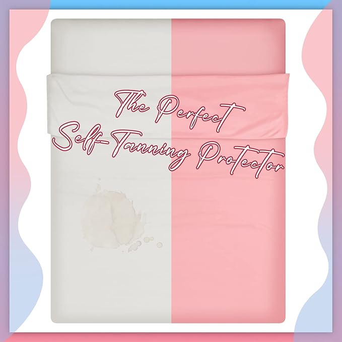 Irenare 2 Pcs Self Tanning Sleep Sack Self Tanning Sheets Protector Self Tan Sleep Bag Protect Sheets from Self Tanner Travel Camping Sheet Sleep Bag for Outdoor Travel Hotels(Pink, Grey)