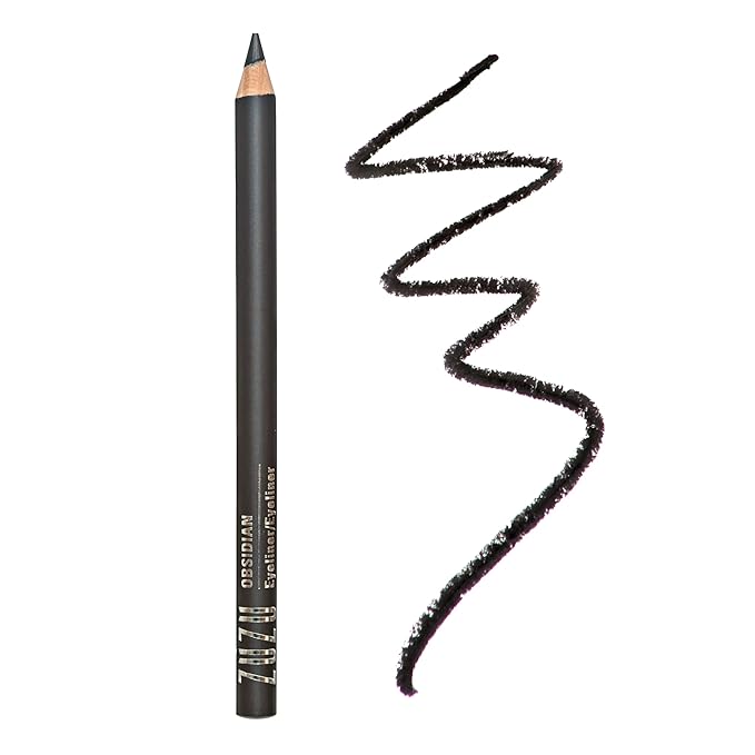 Zuzu Luxe Eye Defining Pencil (Obsidian- Black), Water-resistant Eye Liner