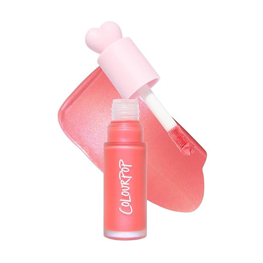 ColourPop Weightless Liquid Blush - Hydrating, Liquid Blush for Cheeks - Glowy, Pearl Finish with Hyaluronic Acid for a Healthy Glow - Designed with a Doe Foot Applicator - I Love It (0.3 Fl Oz)