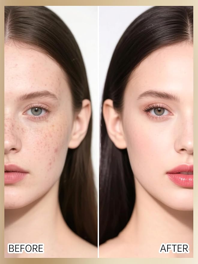 Catkin Phoenix Cushion Foundation Buildable Coverage Anti-Aging Serum Makeup, Sheer Satin Finish, Refill Included, Light Beige 0.46 Oz x 2, C02 IVORY