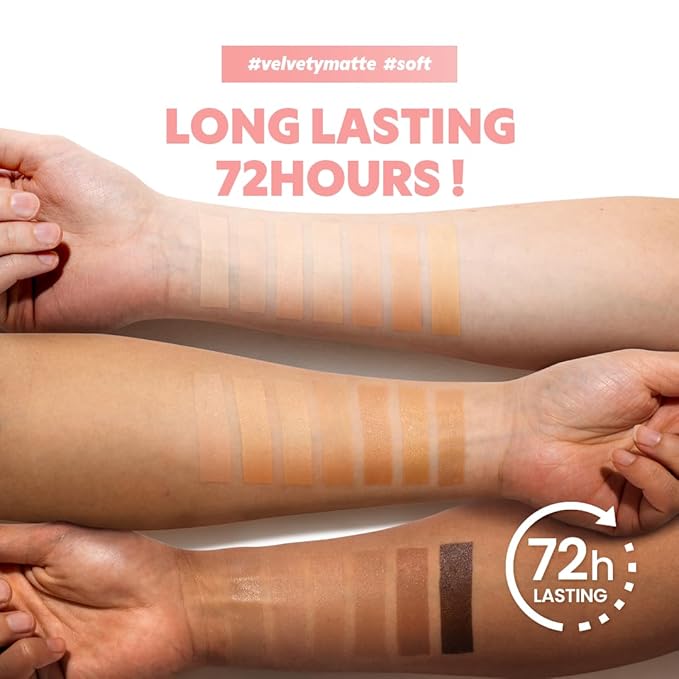 [*Mini Size*] TIRTIR All Cover Pink Cushion | Korean Cushion Foundation, (#24W Soft Beige, 0.15 Fl Oz)