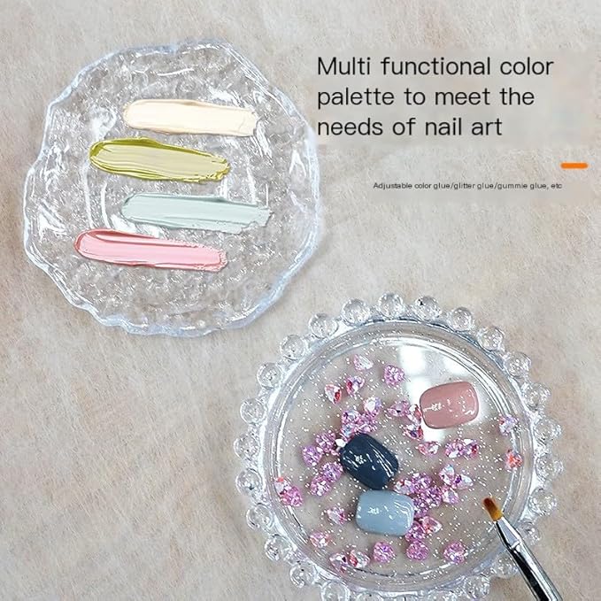 Makeup Mixing Palette Nail Polish Color Mixing Plate,