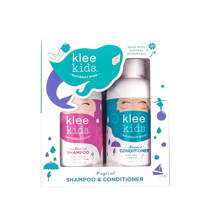 Luna Star Naturals Klee Kids Enchanted Shampoo and Charmed Conditional Duo Set