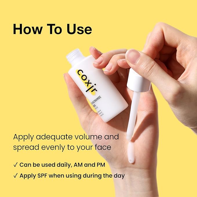 coxir TXA Niacinamide Toning Ampoule – Korean Face Serum with Tranexamic Acid & Vitamin C for Even Skin Tone, Radiance & Hydration – Calming and Lightweight – 50ml/1.69 fl.oz