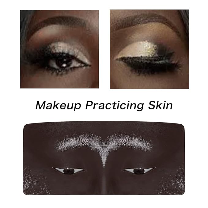 Makeup Mannequin Face, 3D Silicone Makeup