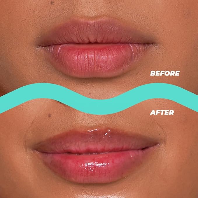 Vitamasques Lip Butter Balm - Sweet Mint, Korean Lip Balm - Peptide Lip Treatment - Lips Balm Hydrating - Light Tinted Lips balm - Made in Korea - 0.33 fl.oz