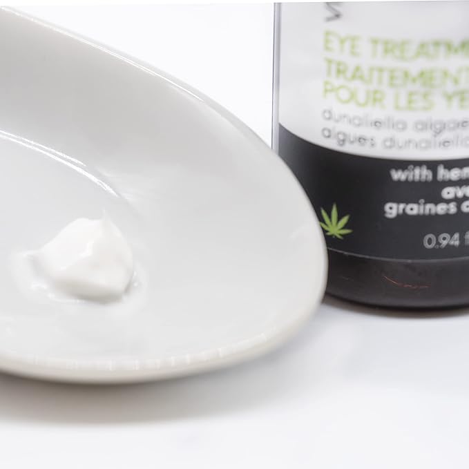 Vitabath Men's Eye Treatment Face Cream Moisturizer Soothe & Reduce Bags, Dark Circles, Puffiness & Look of Wrinkles Around Eyes, Unscented - 0.94 fl oz