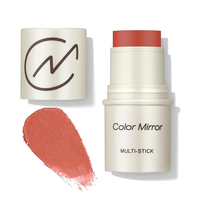 Multi-Use Makeup Stick - Blush, Lipstick, Eyeshadow & Highlighter For All Skin, Buildable Color, Long-Lasting, Lightweight, Natural Soft Finish(16 Plum Flower Matte), 0.158 oz