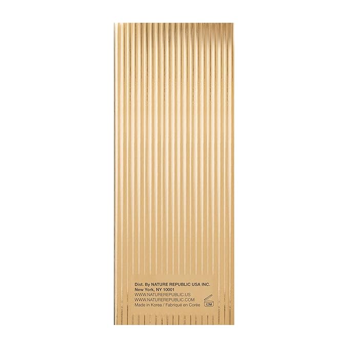 Nature Republic Ginseng Gold Silk Facial Ampoule, Hydrating moisturizer, Niacinamide & Silk Amino Acid, Royal Jelly Extract, Korean Skin Care for all skin types, Holiday Gifts 100 ml / 3.38 Fl. oz.