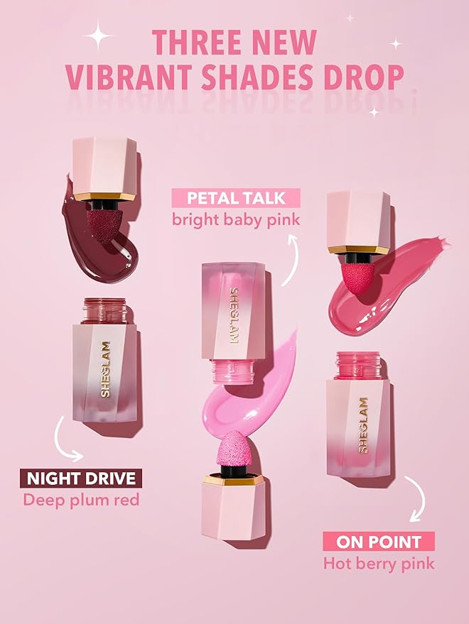 SHEGLAM Color Bloom Liquid Blush Makeup for Cheeks Matte Finish - On Point