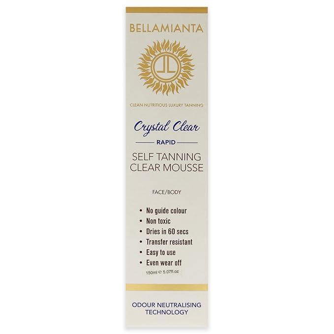 Rapid Self-Tanning Mousse - Crystal Clear for Women - 5.07 oz Bronzer (I0110301)