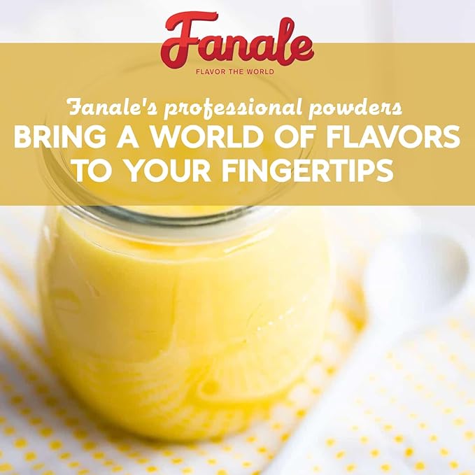 Fanale Premium Egg Pudding Bubble Tea Flavoring Powder | Perfect for Baking, Smoothies, Desserts and Drinks | Instant Flavoring Powder for Boba Milk Tea - 2.2 Pounds (Pack of 1)