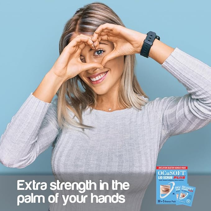Ocusoft lid scrub plus 35