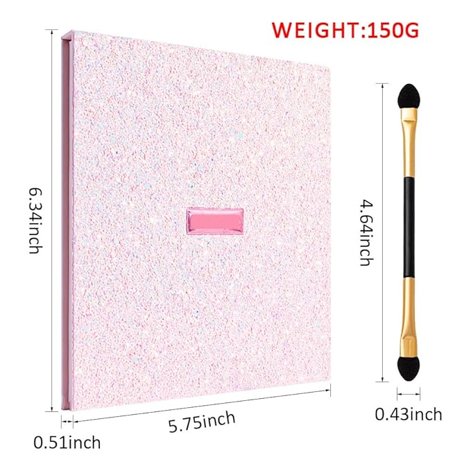 25 Colors Nude Champagne Gold Glitter Matte Shimmer Eyeshadow Palette for Eye Makeup,High Pigmented Brown Eye Shadow Primers Powder Palet de sombras de ojos