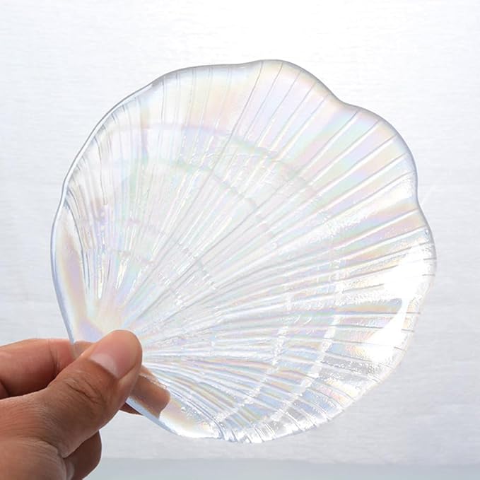 NOLITOY Colorful Nail Art Palette,Shell Nail Art Display Stand for Nail Displays,Nail Art Painting Palette Nail Gel Color Makeup Display Board