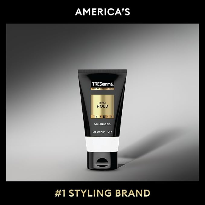 TRESemmé Hair Gel Extra Hold Pack of 24 For an Strong Hold and Lasting Shine Extra Firm Control Styling Gel for All Hair Types 2 oz