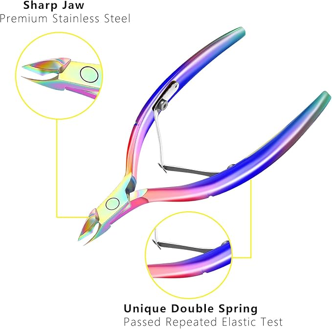 Cuticle remover trimmer pusher nippers