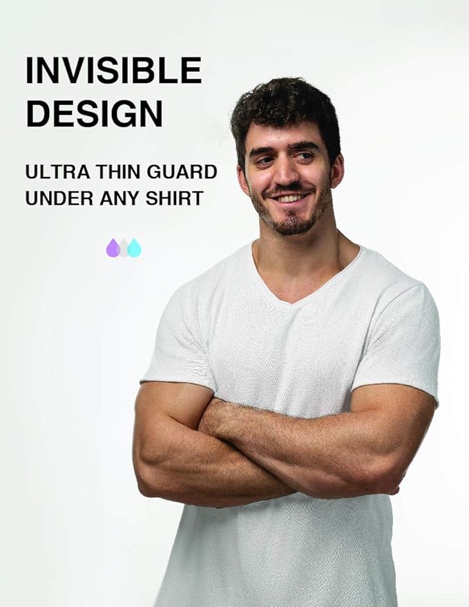 Underarm Sweat Pads Vest for Men – Men’s Invisible Sweatproof Undershirt