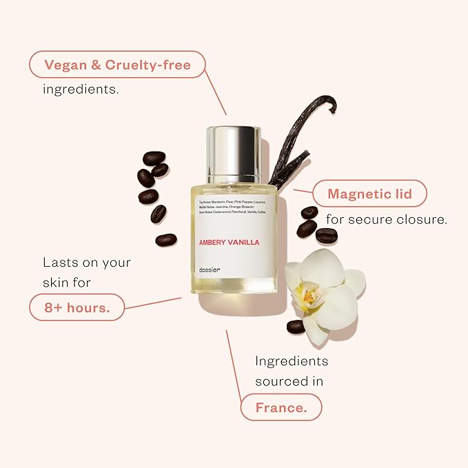 Dossier - Eau de Parfum - All-time Best Sellers 50 ML Trio Set - Ambery Saffron - Ambery Vanilla - Floral Marshmallow - 3x Fragrance 1.7 Fl oz