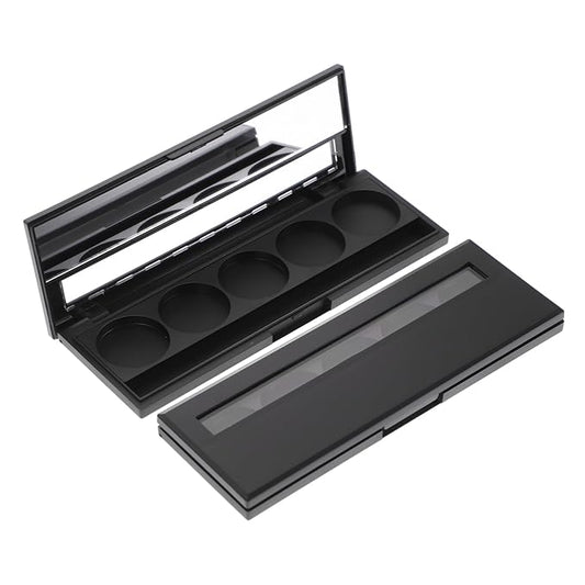 2Pcs 5 makeup pallet eyeshadow pans magnetic empty
