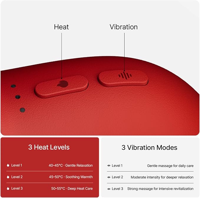 Electric Gua Sha Facial Tool, Heated Brass Face & Neck Massager with LED Red Light Therapy & Soothing Vibration, Smart Dual-Mode Design Beauty Skincare Device for Sculpting, Lifting & Relaxation