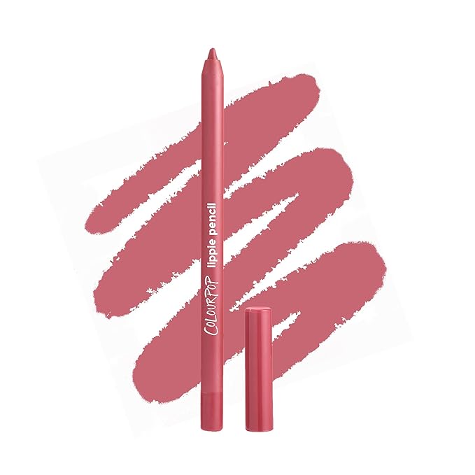 ColourPop Lippie Lip Pencil - High-Pigment, Long-Lasting Lip Liner - Sharpenable Lip Liner Pencil for High-Impact Lip Color - Vegan, Cream Formula with Precise Application - Shot Clock (0.04 oz)