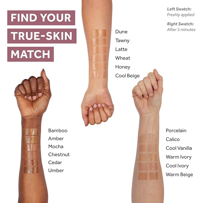 No7 Restore & Renew Multi Action Serum Foundation - Calico - Liquid Foundation Makeup with Vitamin C, Vitamin E & Collagen for Face - Beauty Skin Serum Formula with Medium Coverage (30ml)