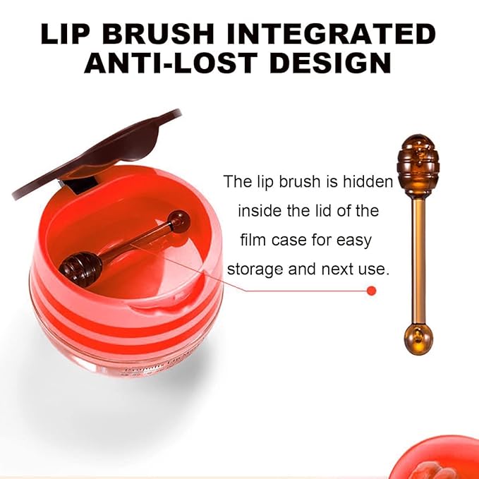 Strawberry Lip Balm, Sleeping Lip Mask,