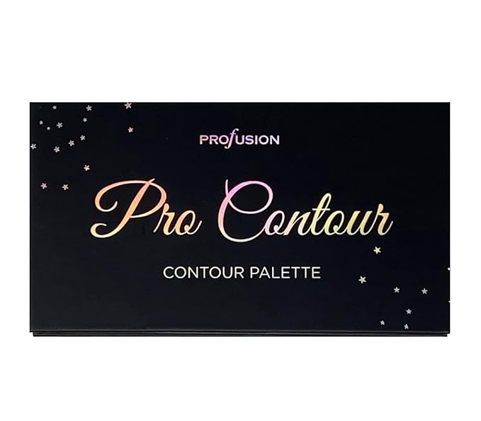 Profusion Cosmetics Pro Contour Palette - Portable, Thin