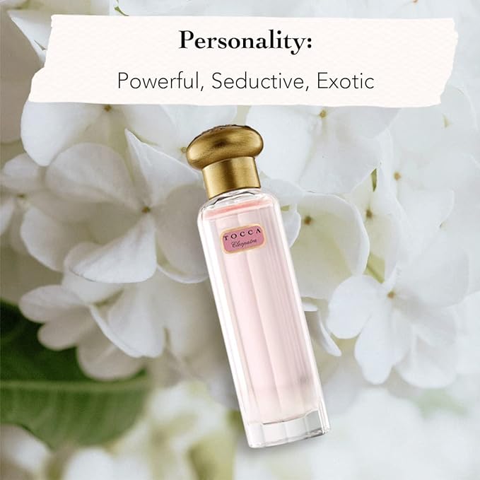 Tocca Cleopatra Women's Perfume, 0.68 oz (20 ml) - Warm Floral, Grapefruit, Jasmine, Vanilla Musk Fragrance