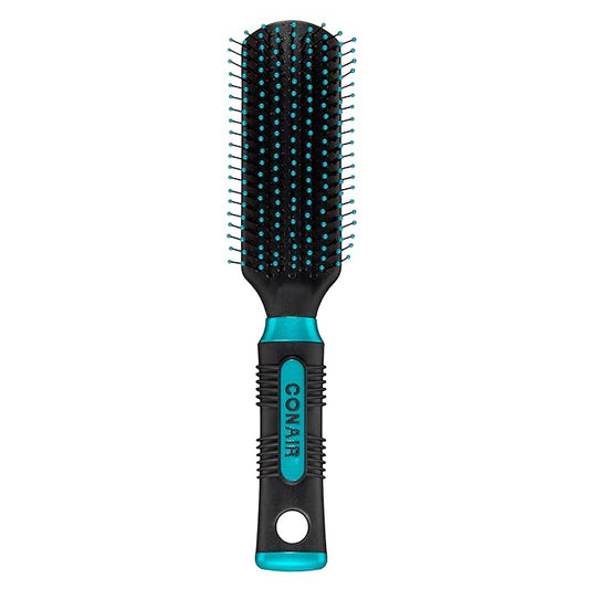 Conair Salon Results Detangling Hairbrush - For Men and Women, All Hair Types with Nylon Bristles