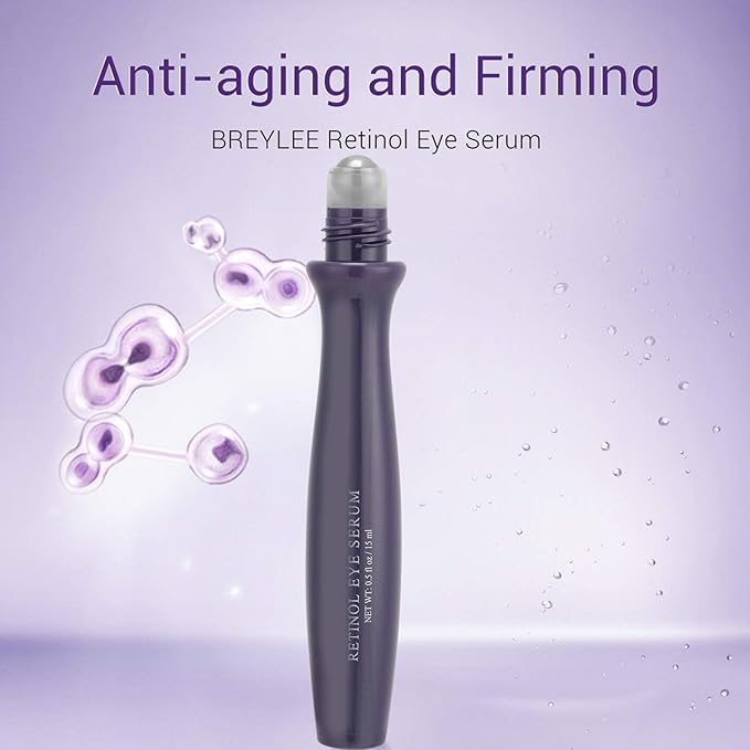RollOn Eye Serum, Moisturizing Eye Serum AntiWrinkle Skin Lifting Firming Eye Serum for Anti Aging Skin Care with Dark Circles (01)