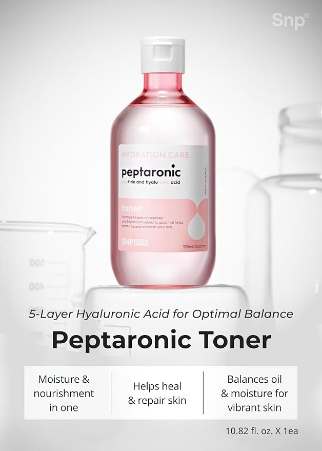 [K Beauty Snp] Peptaronic Toner & Serum