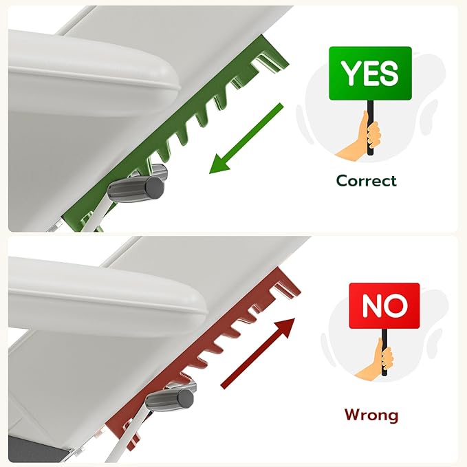 Icoget Electric Tattoo Chairs, Esthetician Facial Bed and Stool, Spa Massage Table for Beauty Microblading, Wax, Lash Chair for Eyelash, White