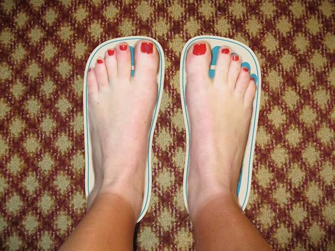 25 Pairs (50Feets) Spray Tanning Feet Pads Disposable Sunless Airbrush Tanning Tent Foot Protection