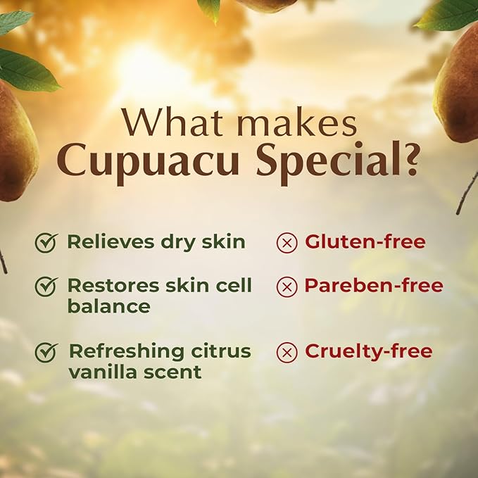 BoaVida After Sun Lotion Nutrient Body Cream and Tan Enhancer - Sun Burn Recovery Cream for After Sun Exposure, Made with Cupuacu Butter 16 Ounce