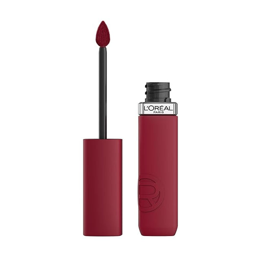 L'Oreal Paris Infallible Matte Resistance Liquid Lipstick, up to 16 Hour Wear, Wine Not 500, 0.16 Fl Oz