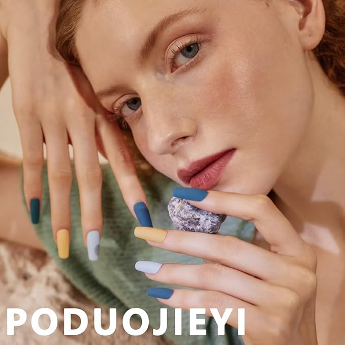 24Pcs Long Stiletto Press on Nails Pink White Gradient Fake Nails with Heart Rhinestones Designs 3d Gold Nail Tips False Nails Full Cover Glossy Artificial Glue on Nails for Women Manicure Decorations