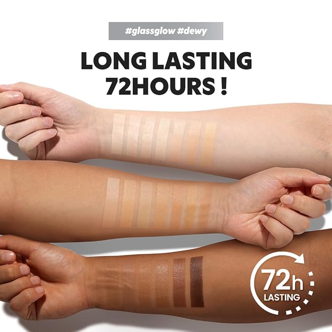 [*Mini Size*] TIRTIR Aura Glow Silver Cushion | Korean Cushion Foundation, (#35N Walnut, 0.15 Fl Oz)