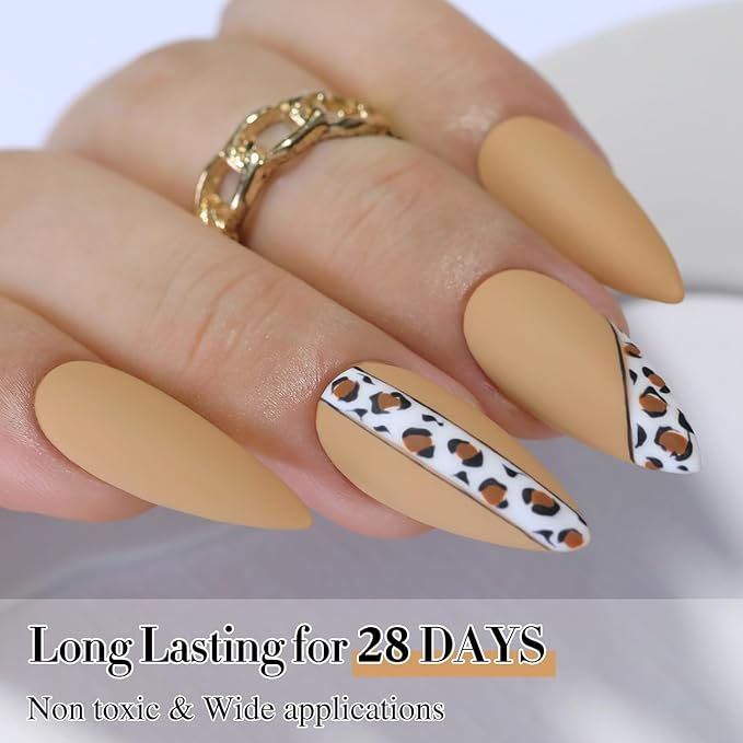 Double Rhythm 0.50 OZ Nude Gel Polish Same Color Same Bottle Sheer Pastel Neutral Natural Milky 15 ML Jelly UV Nail Art DIY at Home (Earth Beige-A1442)